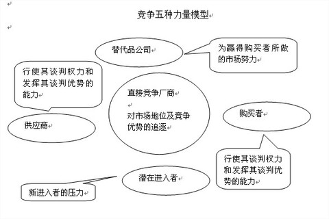 4 行业分析 波特五力模型