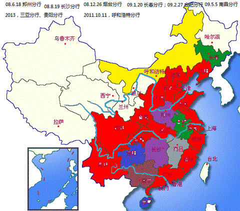 民生银行北京网点分布