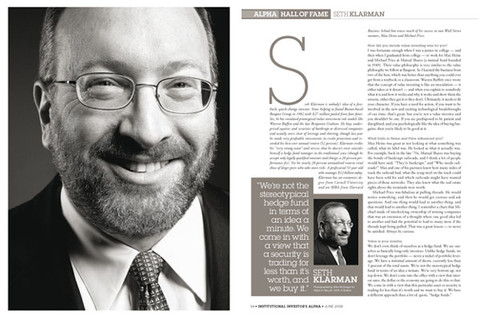 gdlz:赛思卡拉曼(seth klarman)的投资理念:投