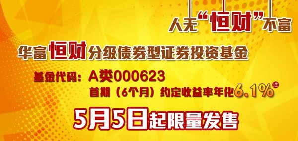 up每天进步一点点: 华富恒财分级A明天在招财