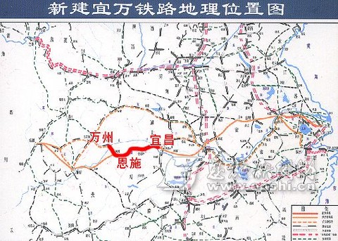 线路全长377公里,东起湖北省宜昌市,西至重庆市万州区,途经湖北宜昌市图片
