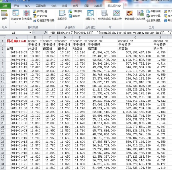TZ_72: 简单介绍数据获取方式(Excel VBA) 数据
