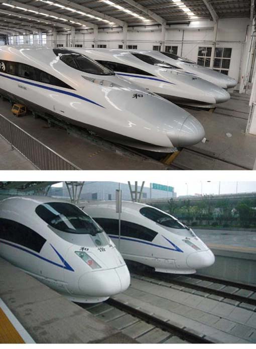 中国高速动车组全谱系图解2015