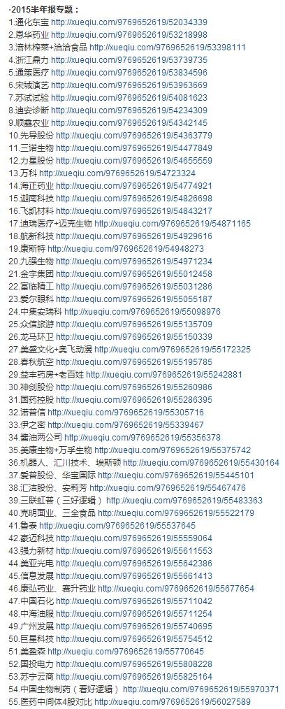 价值at风险: 2015上市公司业绩预告感受 根据深