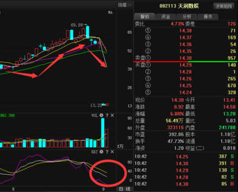 天润数娱002113主力流向源头已查明 后市已成定局