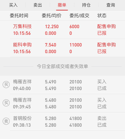 今年我要赚100万:$梅雁吉祥(sh600868)$ 首钢盈利莫名