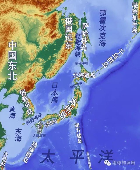 在本州岛,本州,九州,四国,北海道为其四大岛屿,向南延伸至琉球群岛,与