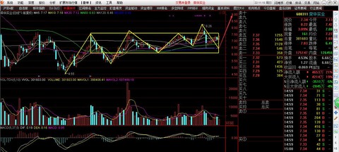 愚者无言:中线票 $荣华实业(sh600311)$ 3个月目标价9