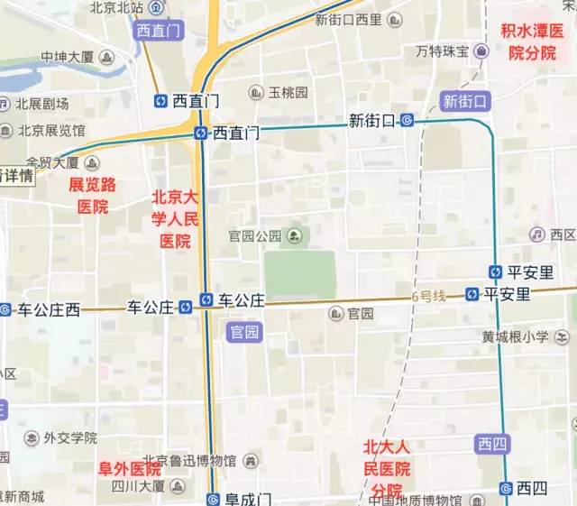 展览路医院附近有多个三甲医院 "作为一个二级医院,综合实力比较弱