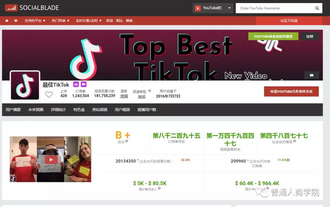 youtube赚钱套路:搬运抖音海外版tiktok视频月入上万美金?