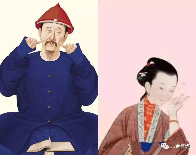 故宫利用文物,古人形象,推出丰富表情包作品(左图人物是雍正皇帝