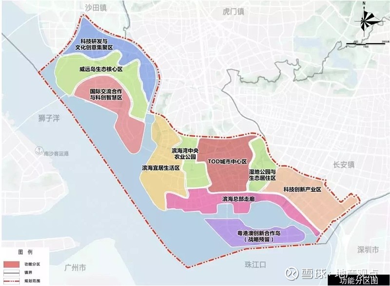 新区的生态空间体系,主要有3大中心公园:威远岛森林公园,滨海湾中央