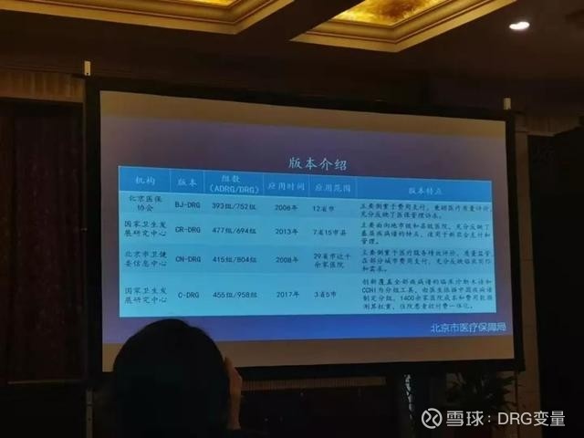 这里的四大家族是指c-drg,bj-drg,cn-drg,cr-drg,那么各个版本有何