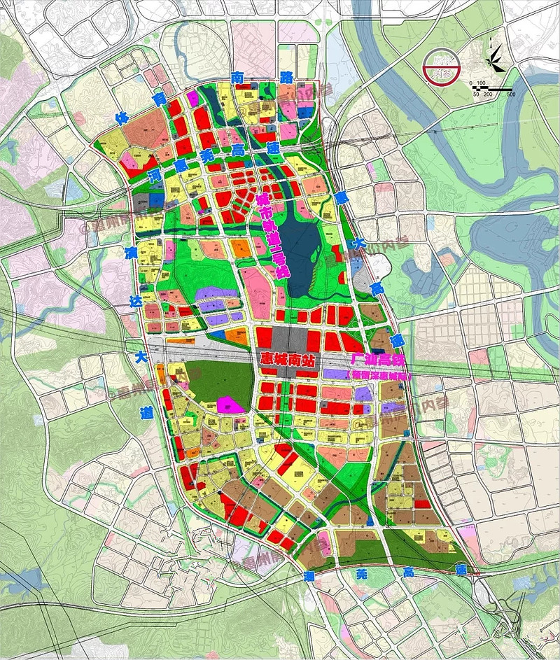 日前,惠州市自然资源局发布了关于惠州市惠南新城片区控制性详细规划