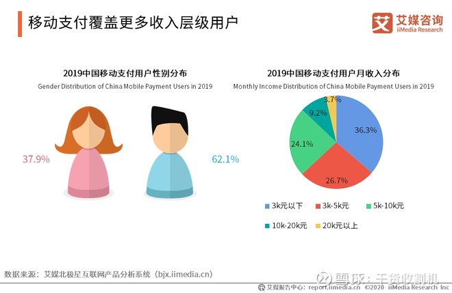 20192020中国移动支付用户规模用户画像及行为分析