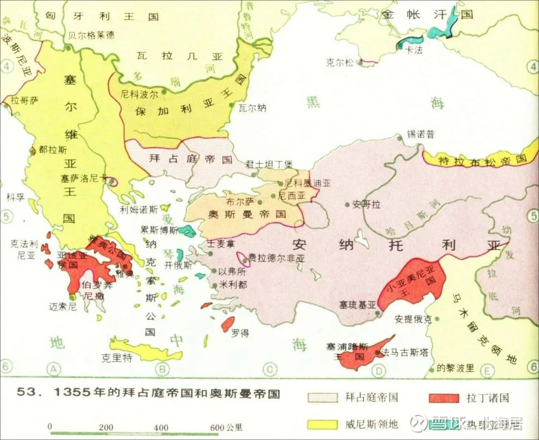 1300-1699年奥斯曼帝国扩张