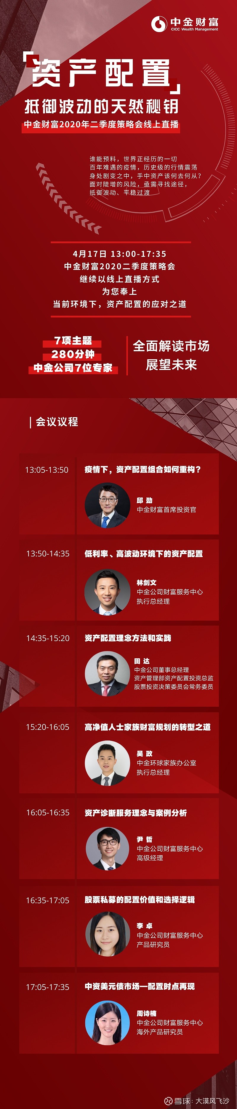 中金财富2020年二季度线上策略会