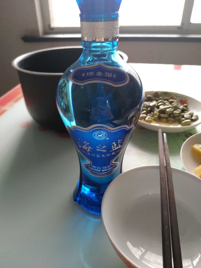 海之蓝入口很淡,还不错