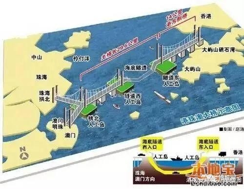 在南沙港必经航道头顶还有港珠澳大桥和深中大桥(通道),大风莫测.