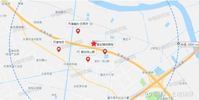 大华,中铁建设首进天津津南!28.85亿拿下辛庄3宗相邻宅地