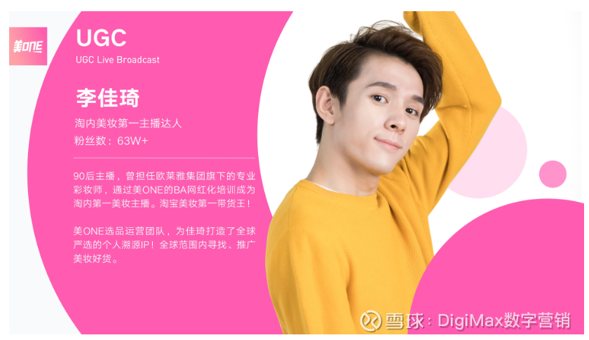 (李佳琦早期介绍,美one)