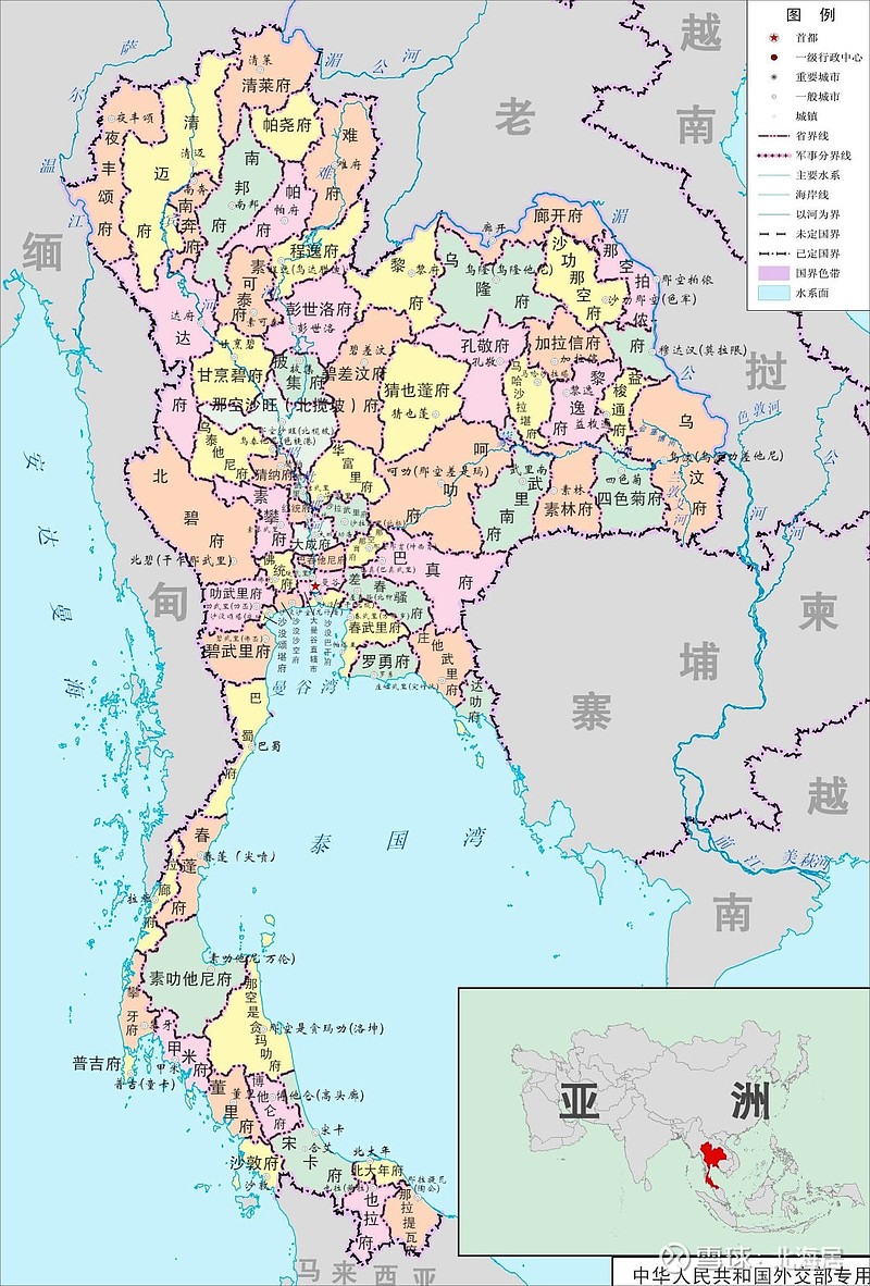 【数据】2018年泰国7大区域76府1直辖市gdp,人均gdp和人口数据