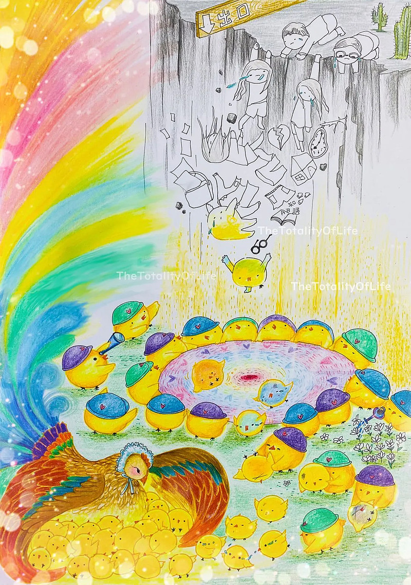 33幅纯真心灵画作,每一幅都充满疗愈和喜乐.一起来庆祝生命吧!
