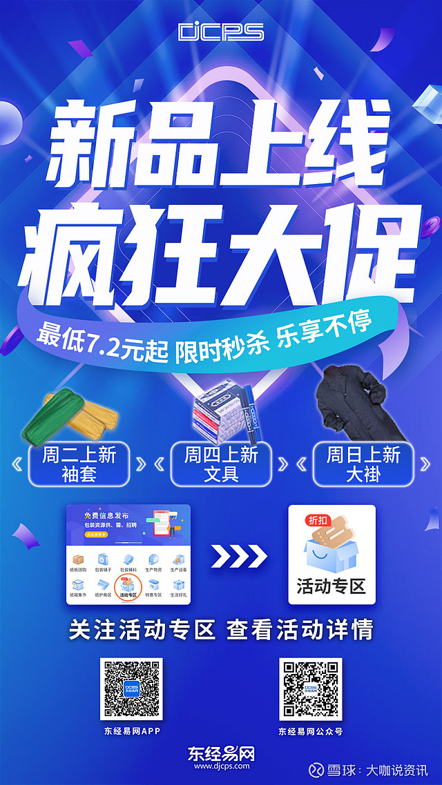 东经易网新品上线,疯狂大促!每周二,四,日上新,特价秒杀,机会难得!