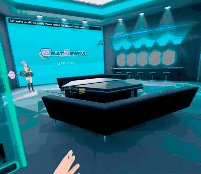 beatarena测评源自科乐美的vr音游很精美但不好玩