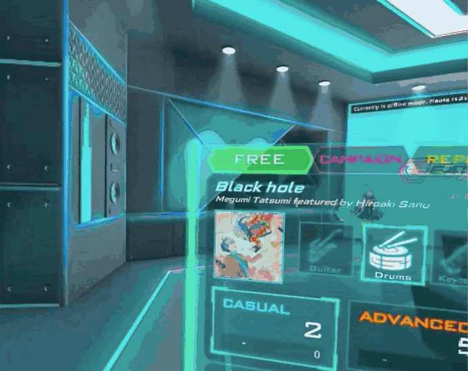 beatarena测评源自科乐美的vr音游很精美但不好玩