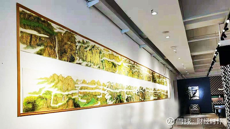 "王生南(2021)金碧山水画艺术展"在上海隆重举行