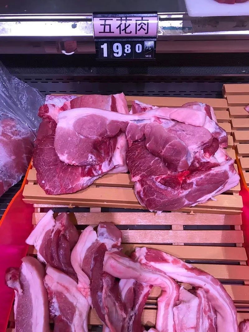 牧原股份肉食网店里坚挺的猪肉价格