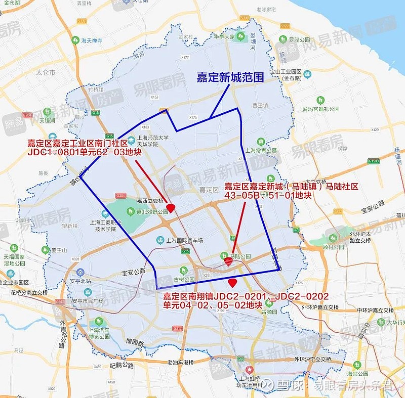 南翔地块未来房价或将上涨地块名称:嘉定区南翔镇jdc2-0201,jdc2-0202