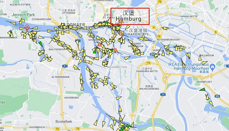 目前欧洲最大集装箱港鹿特丹港(rotterdam)和第二大港汉堡港(hamburg)