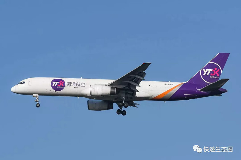 【圆通航空:将引进7架波音757飞机】