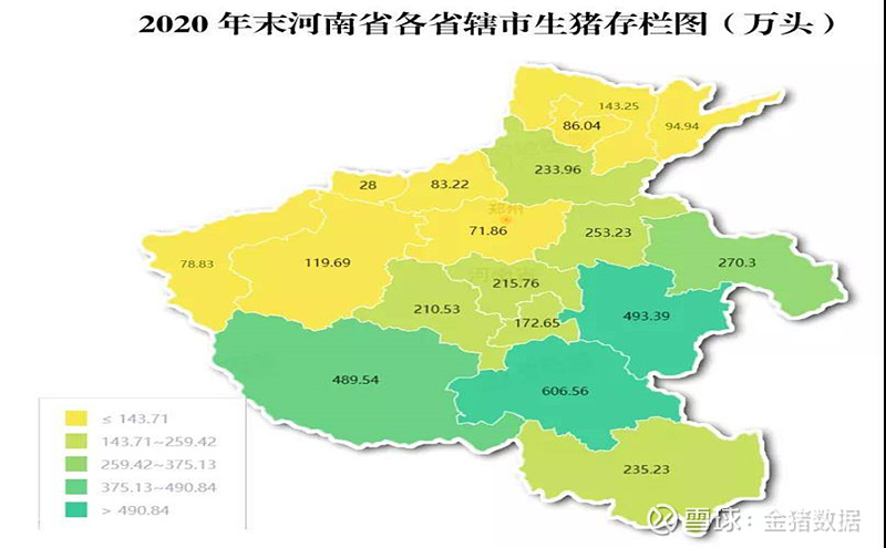 2020年河南存栏图