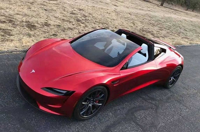 98万元;特斯拉发布的则是纯电动跑车roadster,售价高达10.9万美元.