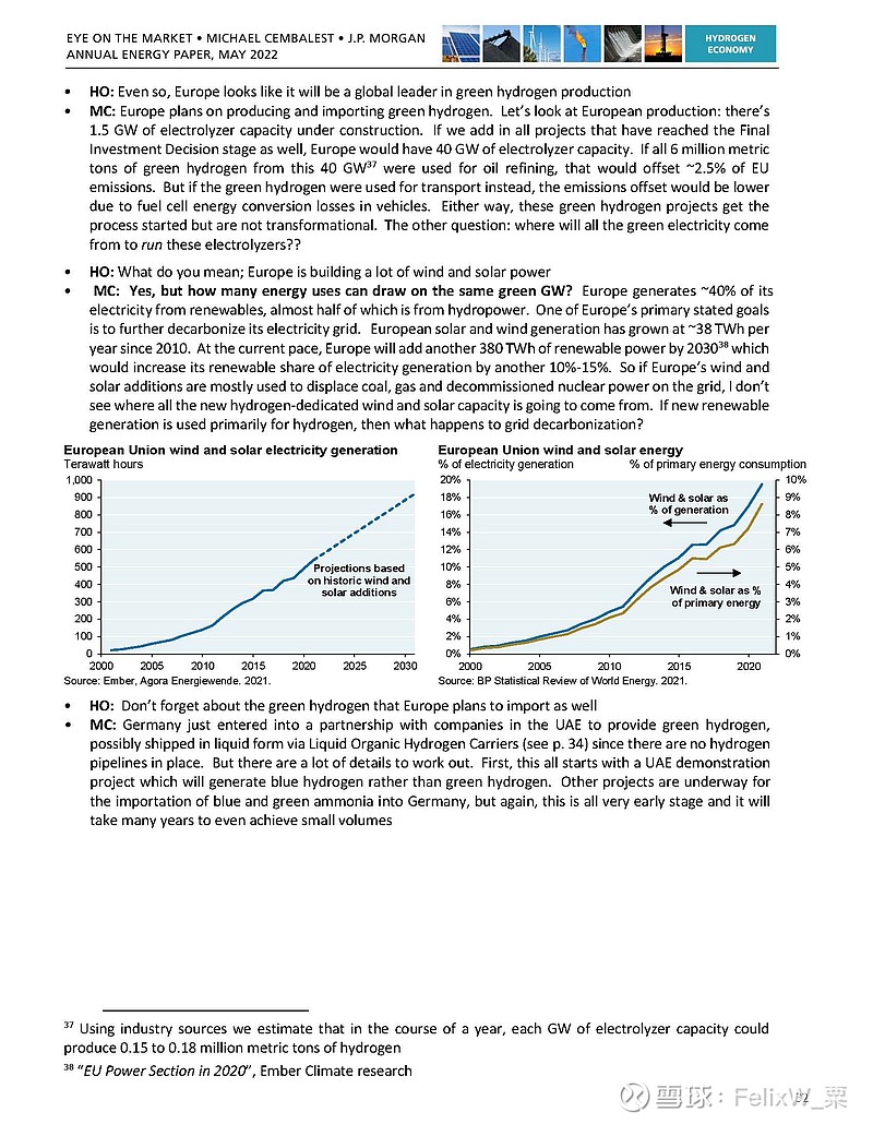 global primary energy is declining at a slightly more rapid pace