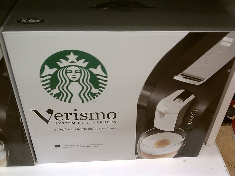 星巴克咖啡机verismo