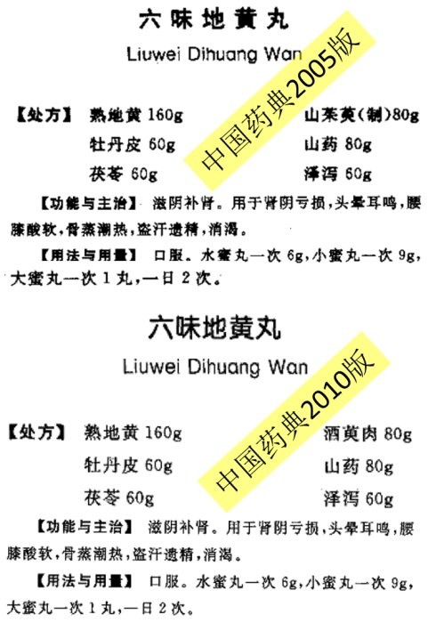 味地黃丸是一個無用的害人藥,無意中再查一下其資料,結果發現說明書與