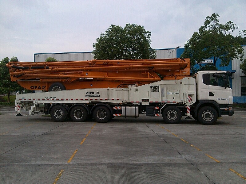 传说中的cifa58米泵车