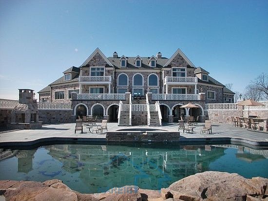 纽约新泽西州梦幻城堡式豪宅5卧7卫占地45亩享无与伦比的奢华320万