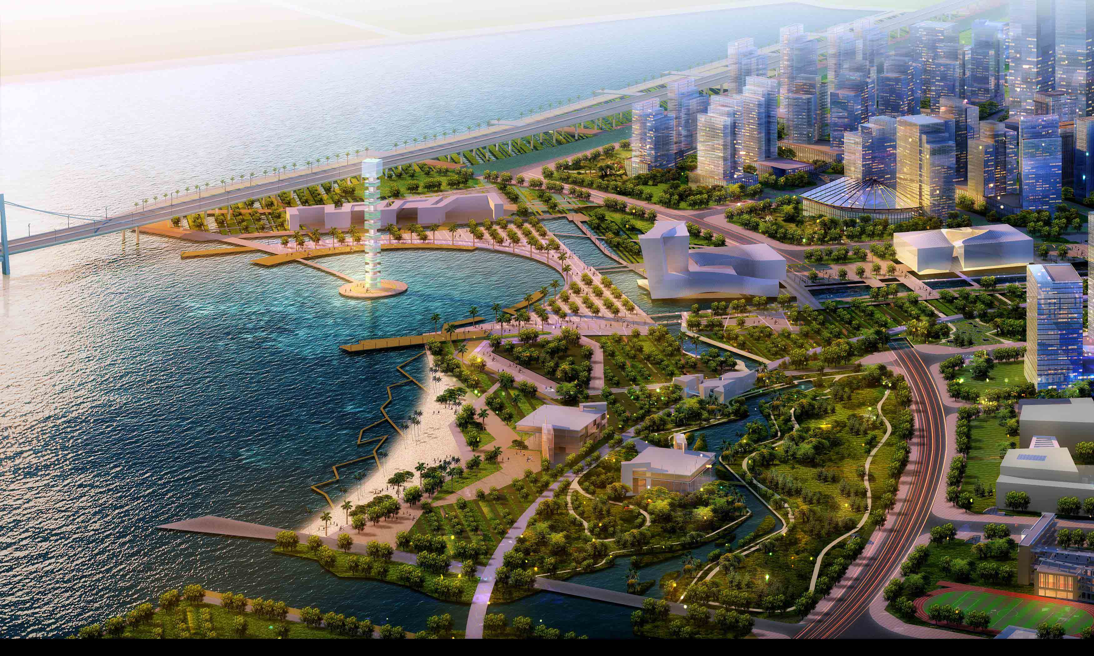 深圳前海油,深圳市前海湾,深圳前海湾_大山谷图库
