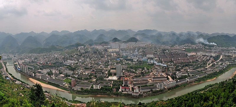 茅台镇全景