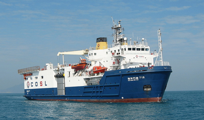 海洋石油718在新西兰