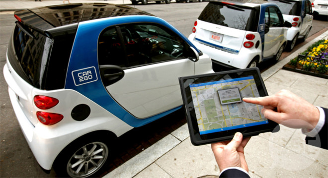 睡睡睡不醒的栋: 透过car2go与ofo看未来的汽车