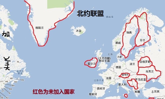 北约成员国经济总量_北约成员国地图(2)