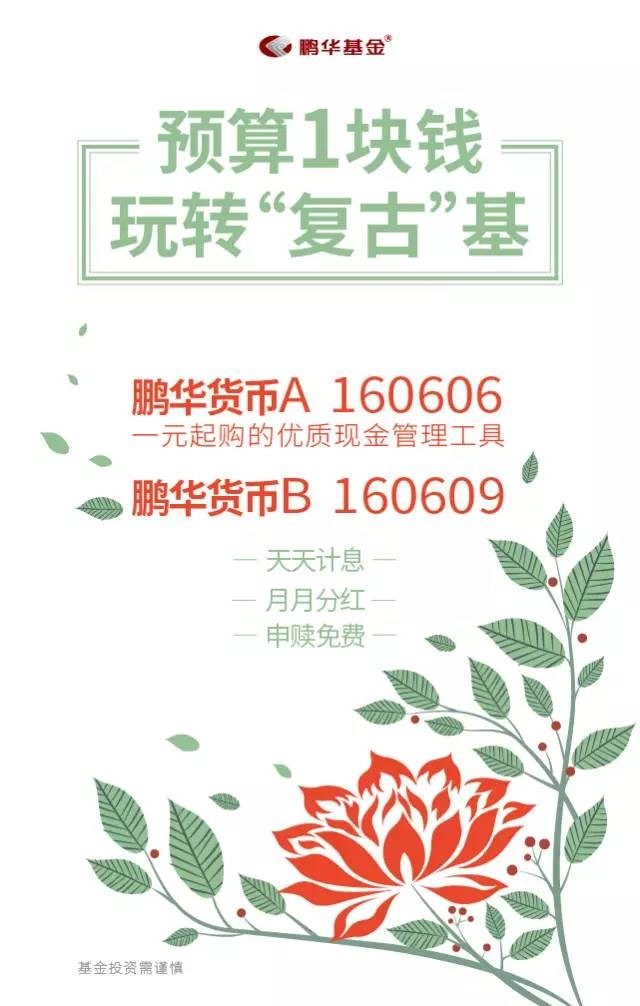 基级向上: 鹏华基金刘建岩:为什么货币基金能成