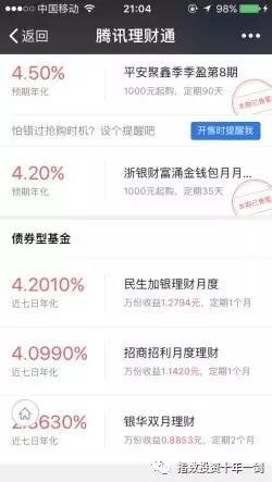 指数投资十年一剑: 定期存款的替代品:短期债