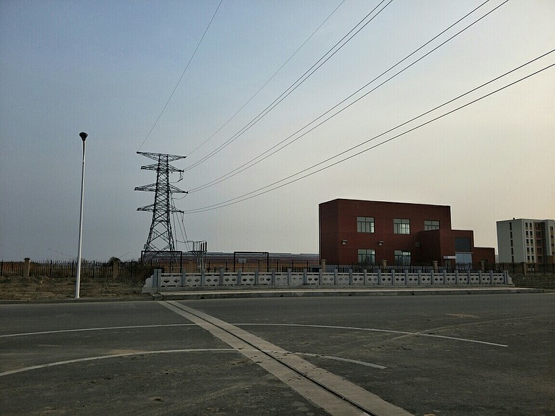 $中国忠旺(01333)$高压线接入厂区